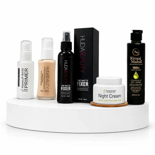 Huda Beauty Bundle 5 in 1 Makeup Accessories